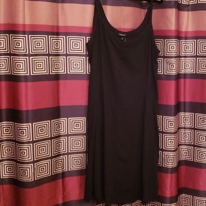 Plus size black dress